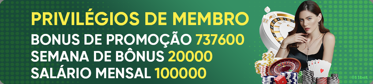 Cashback VIP 811bet - reembolso semanal